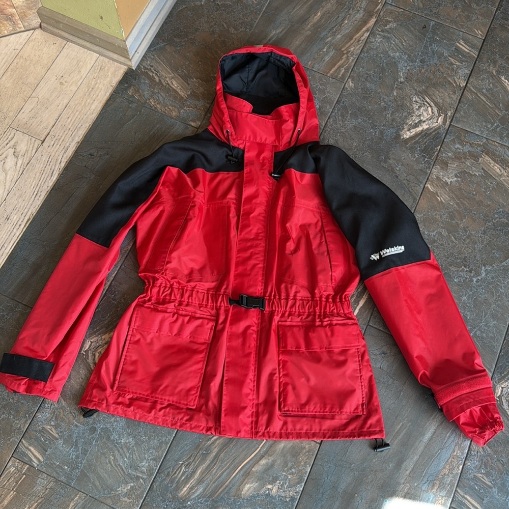 Wetskins
Dockside Rain Coat Red size M - Picture 2 of 12